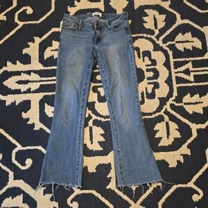 RSQ Blue Flare Wide Leg Jeans